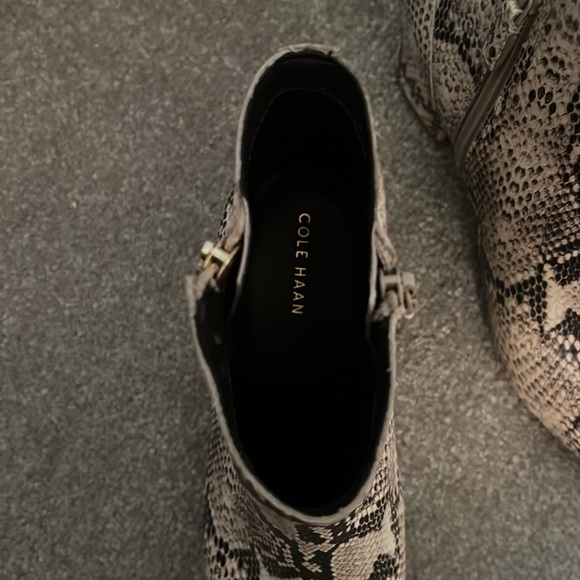 Cole Haan Eva Snake Bootie Size 9 - Picture 3 of 5